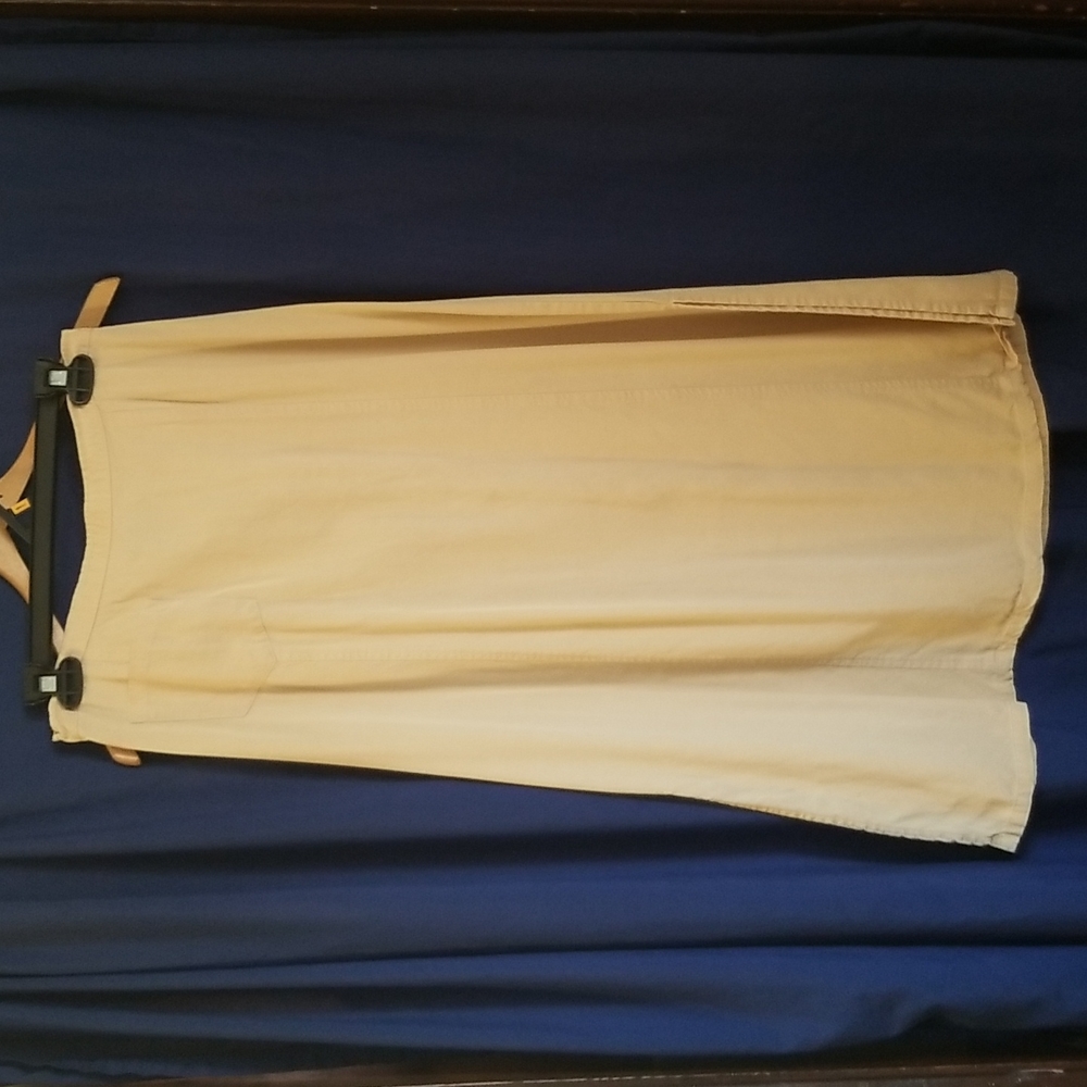 Khaki maxi skirt